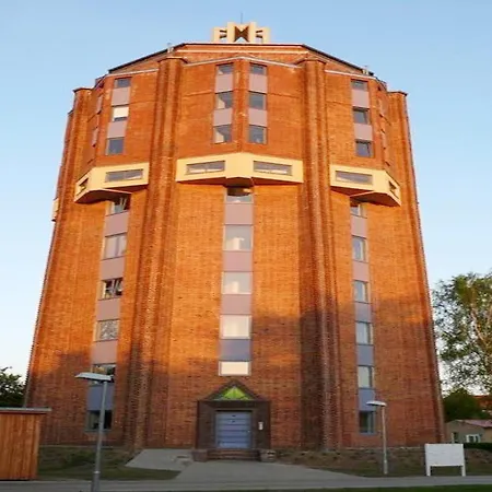 Apartment In The Water Tower, Güstrow Extérieur photo